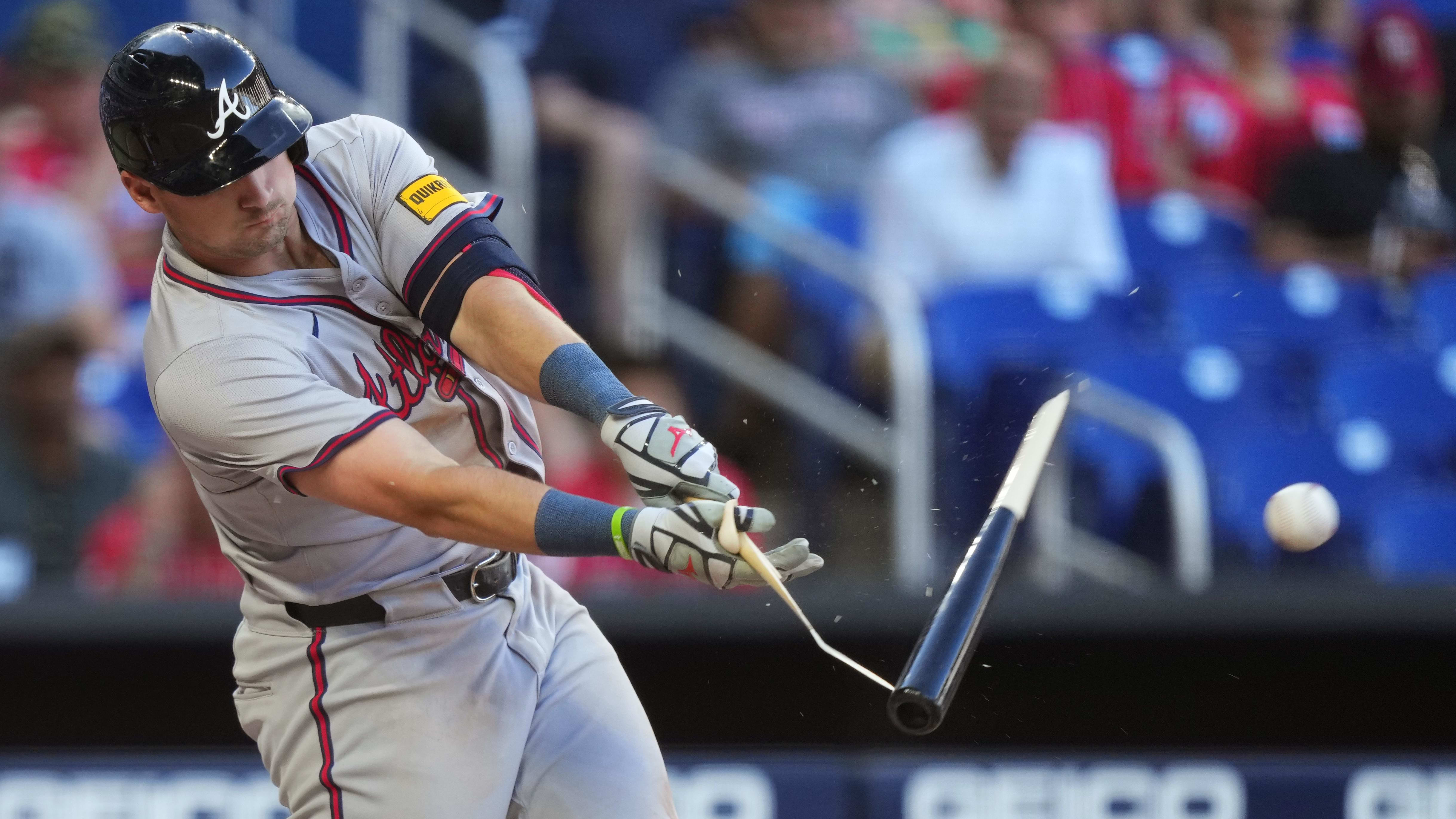 Atlanta Braves third base Austin Riley only has two homers in his first nineteen games of the 2024 season