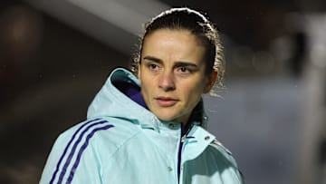 Renee Slegers lost her first game since being in charge of Arsenal at the weekend Renee Slegers lost her first game since being in charge of Arsenal at the weekend