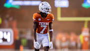 Wide receiver Isaiah Bond logged 540 receiving yards and five touchdowns for the Texas Longhorns last season.