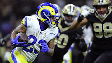 Los Angeles Rams Kyren Williams v New Orleans Saints