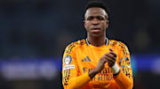 Vinicius Junior a été impliqué sur deux buts face à Manchester City.