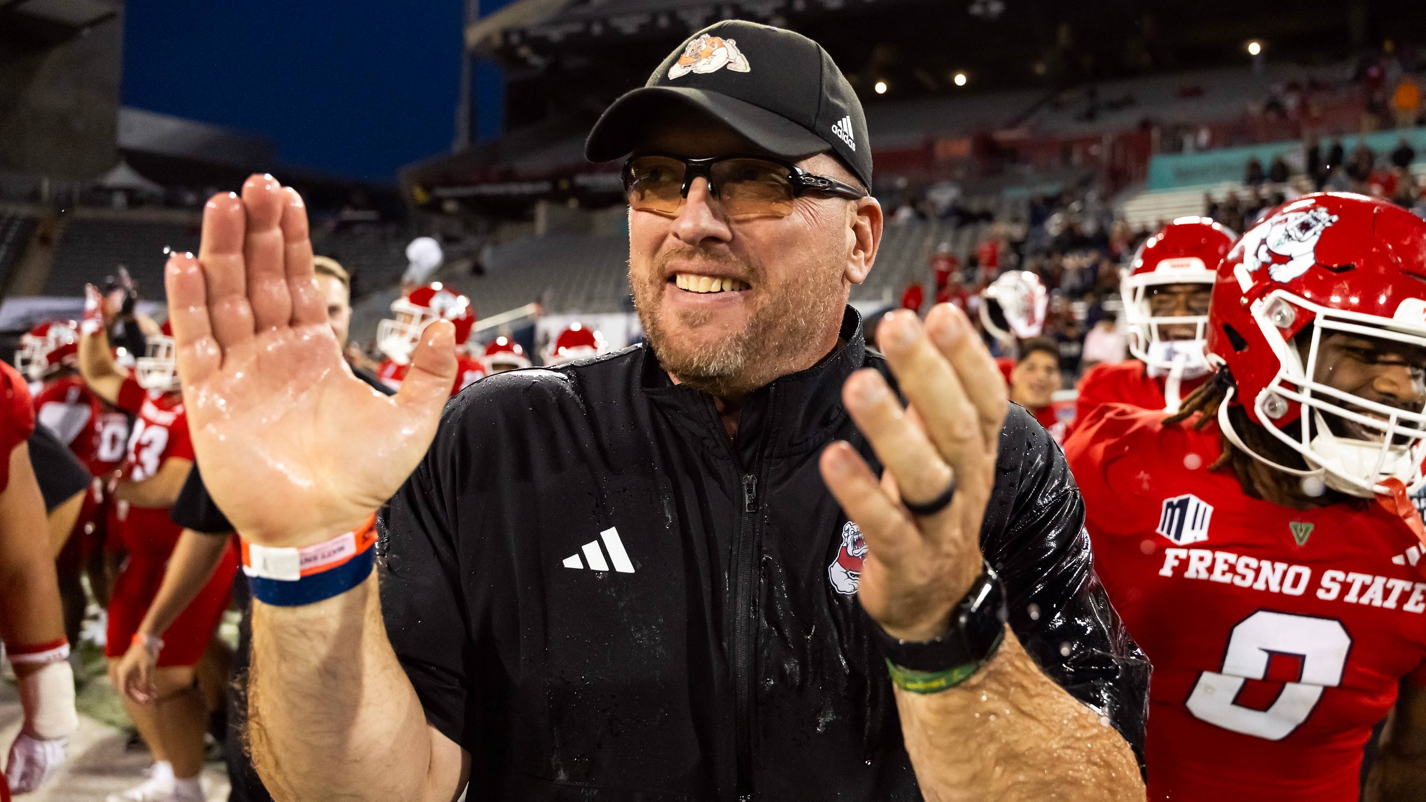 Fresno State Bulldogs head coach Matt Entz.
