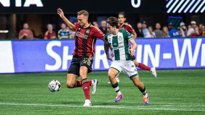 Atlanta United squared off against Santos Laguna at Mercedes-Benz Stadium