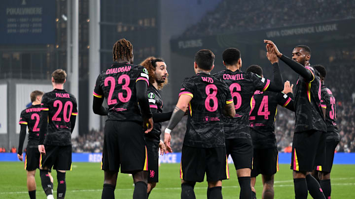 F.C. Copenhagen v Chelsea FC - UEFA Conference League 2024/25 Round of 16 First Leg