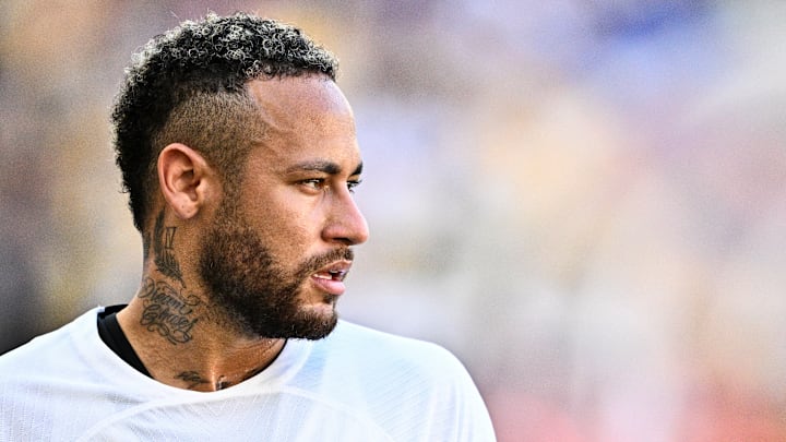 Neymar a soutenu le PSG en finale de Ligue des Champions.