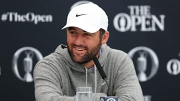 Scottie Scheffler at The Open Championship