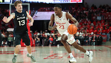 Houston's Terrance Arceneaux (right)