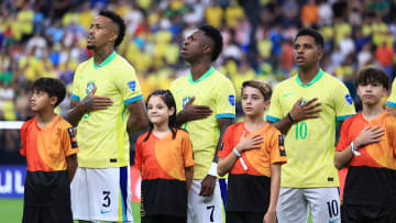 Militao, Vinicius and Rodrygo have linked up with the Madrid squad