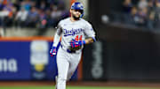 Andy Pages se ha adueñado de la titularidad en el jardín central de los Dodgers en estos playoffs