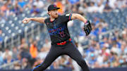 Jun 20, 2025; Toronto, Ontario, CAN; Toronto Blue Jays starting pitcher Spencer Turnbull (12) throws a pitch against the Chicago White Sox during the first inning at Rogers Centre. 