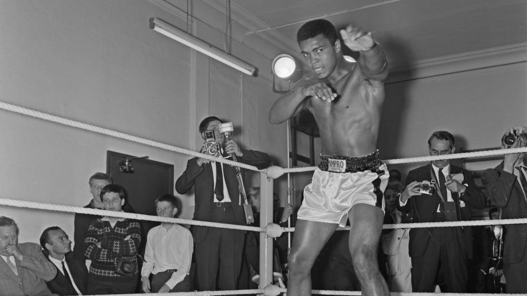Muhammad Ali In Training