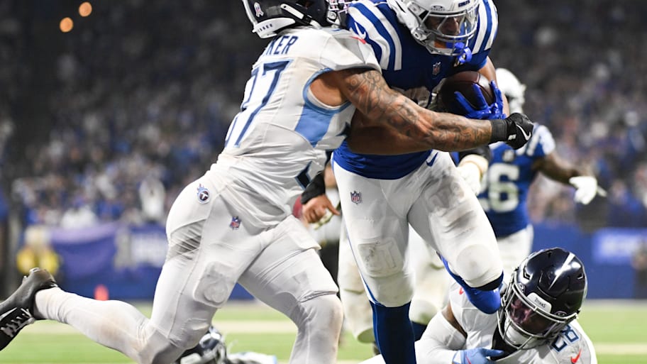 Indianapolis Colts running back Jonathan Taylor 