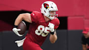 Cardinals TE Trey McBride will be one of the first two tight ends picked in 2025 fantasy football drafts. 