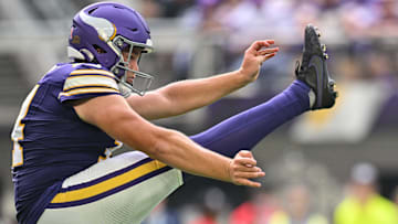 Minnesota Vikings punter Ryan Wright