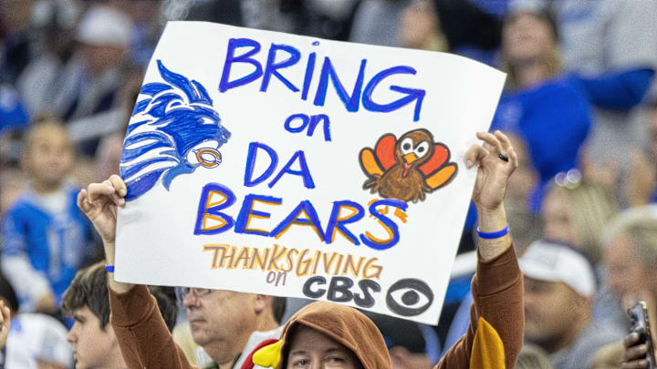 The Lions play on Thanksgiving every year The Lions play on Thanksgiving every year