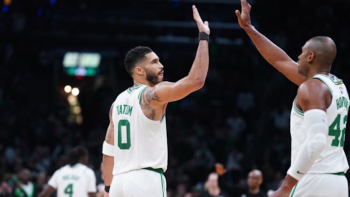 Boston Celtics forward Jayson Tatum is a solid prop target in Game 3. 