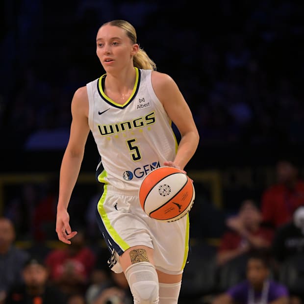 Dallas Wings guard Paige Bueckers