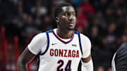 Gonzaga Bulldogs center Ismaila Diagne. 