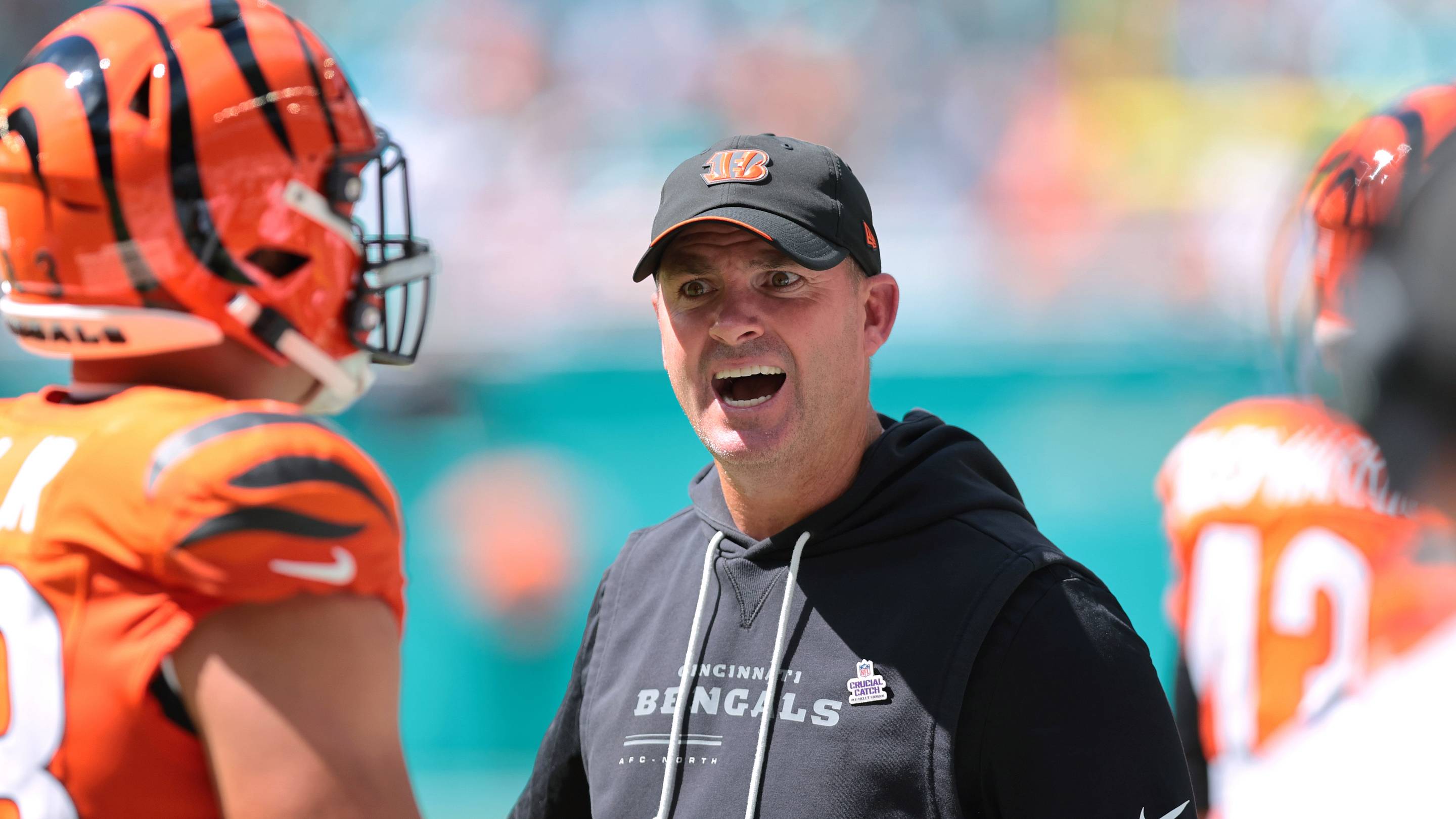 Zac Taylor Praises Toughness of 2 Bengals Offensive Stars After Win Over Dolphins