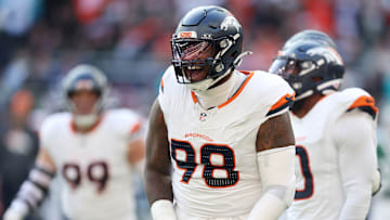 Denver Broncos defensive end John Franklin-Myers