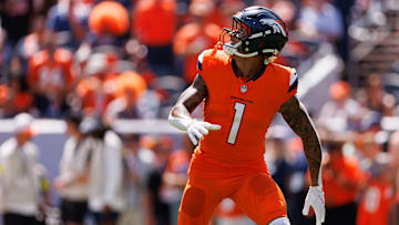 Denver Broncos TE Evan Engram