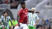 Rashford scored before being withdrawn