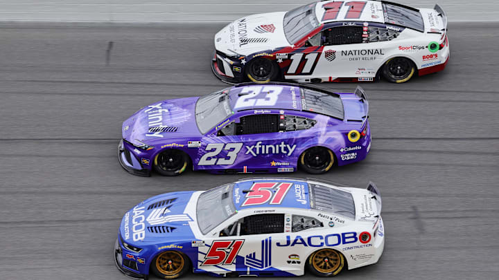 Cody Ware, Rick Ware Racing, Bubba Wallace, 23XI Racing, Denny Hamlin, Joe Gibbs Racing, NASCAR