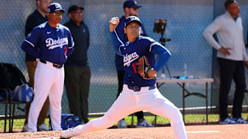 Los Angeles Dodgers Workout