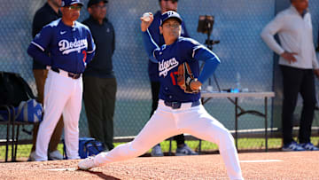 Los Angeles Dodgers Workout