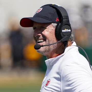 Utah Utes head coach Kyle Whittingham.