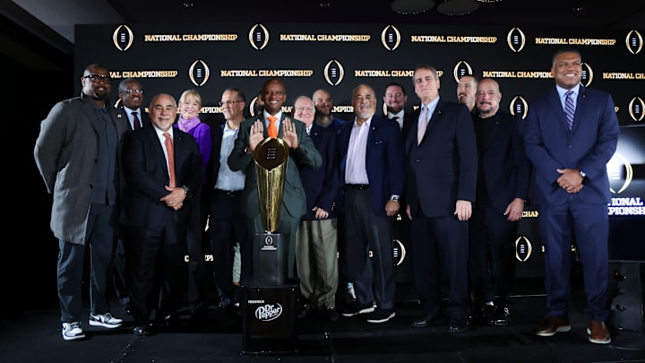NCAA Football Playoffs Host Committee Handoff News Conference: Atlanta to Miami