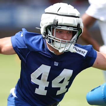 Giants RB Cam Skattebo has sleeper potential in fantasy football leagues during his rookie season. 