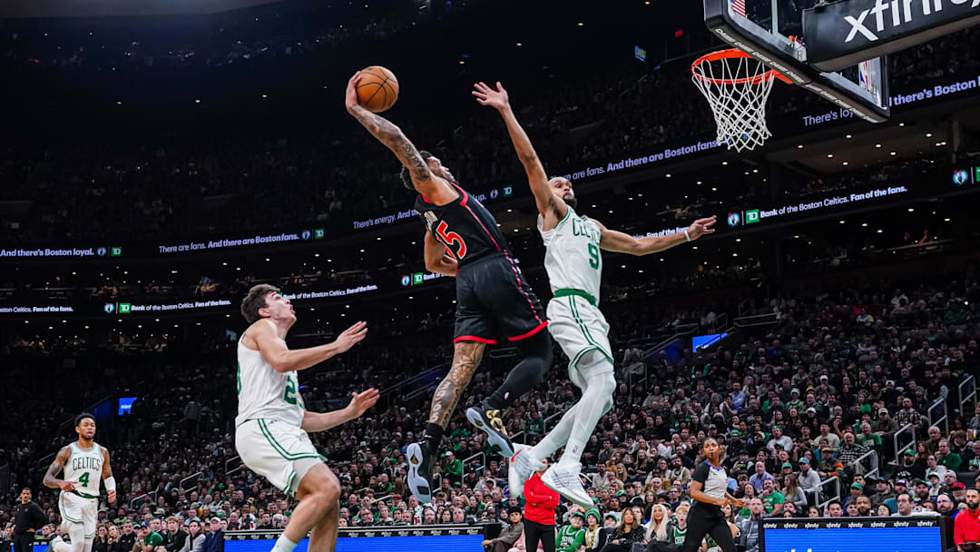 Former Florida Gators guard Alijah Martin (55) recently made his NBA debut with the Toronto Raptors.