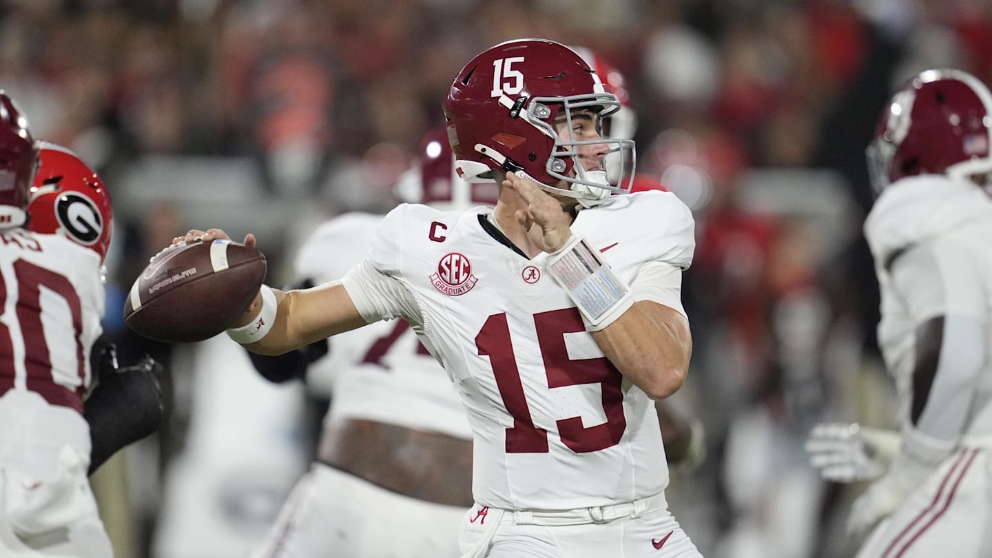 Alabama Secures Narrow 24-21 Victory at Georgia with Strong Defensive Stop