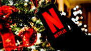 In this photo illustration the Netflix logo seen displayed...