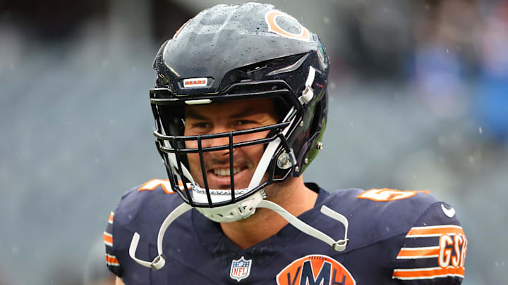 Chicago Bears center Drew Dalman 