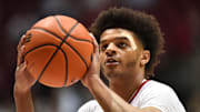 Alabama forward Darius Miles (2) shoots a free throw against Texas A&M at Coleman Coliseum Wednesday, March 2, 2022.

Alabama Vs Texas A M Sec Basketball