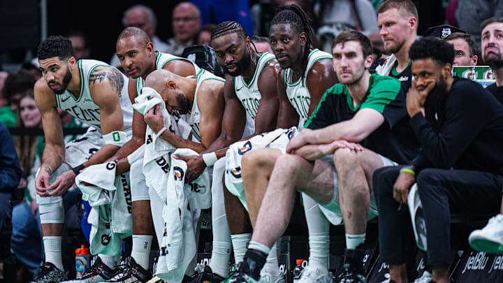 Boston Celtics, Indiana Pacers, Oklahoma City Thunder, NBA Finals, Kristaps Porzingis, Jrue Holiday, Sam Hauser