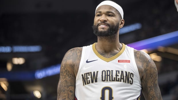 New Orleans Pelicans center DeMarcus Cousin