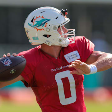 Zach Wilson will likely get plenty of snaps for the Dolphins in Week 1 of the NFL Preseason.