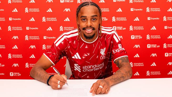 Liverpool Unveil New Signing Bradley Barcola