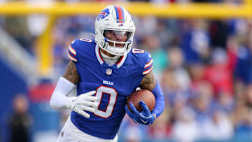 Buffalo Bills wide receiver Keon Coleman