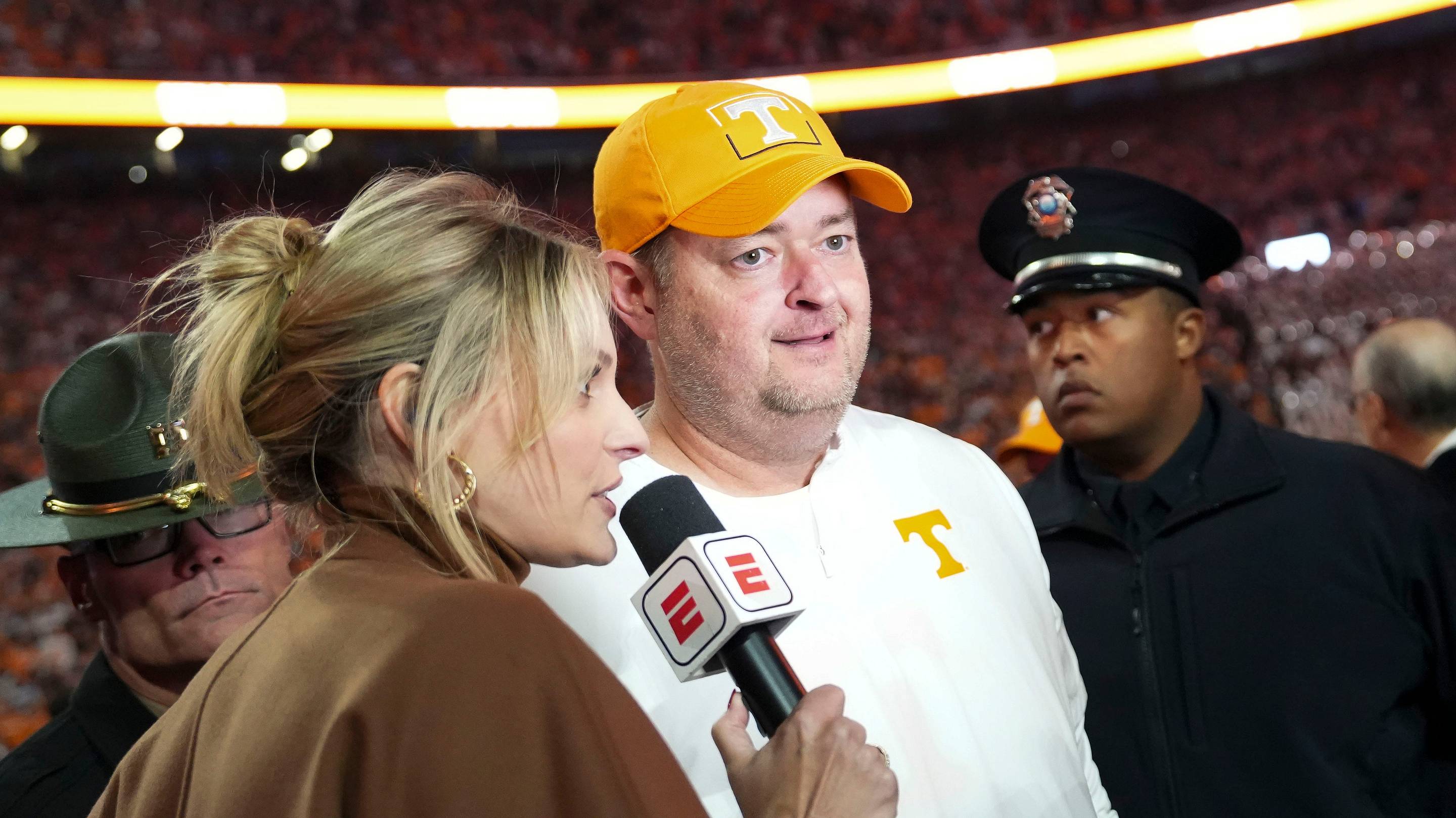 Josh Heupel Explains Why Tennessee Players Love Jim Knowles