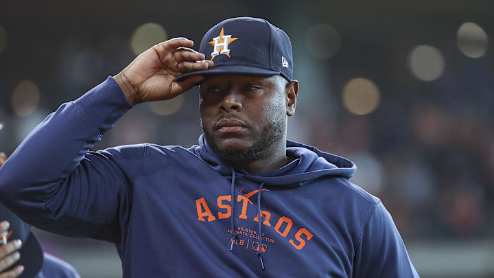 Houston Astros relief pitcher Hector Neris