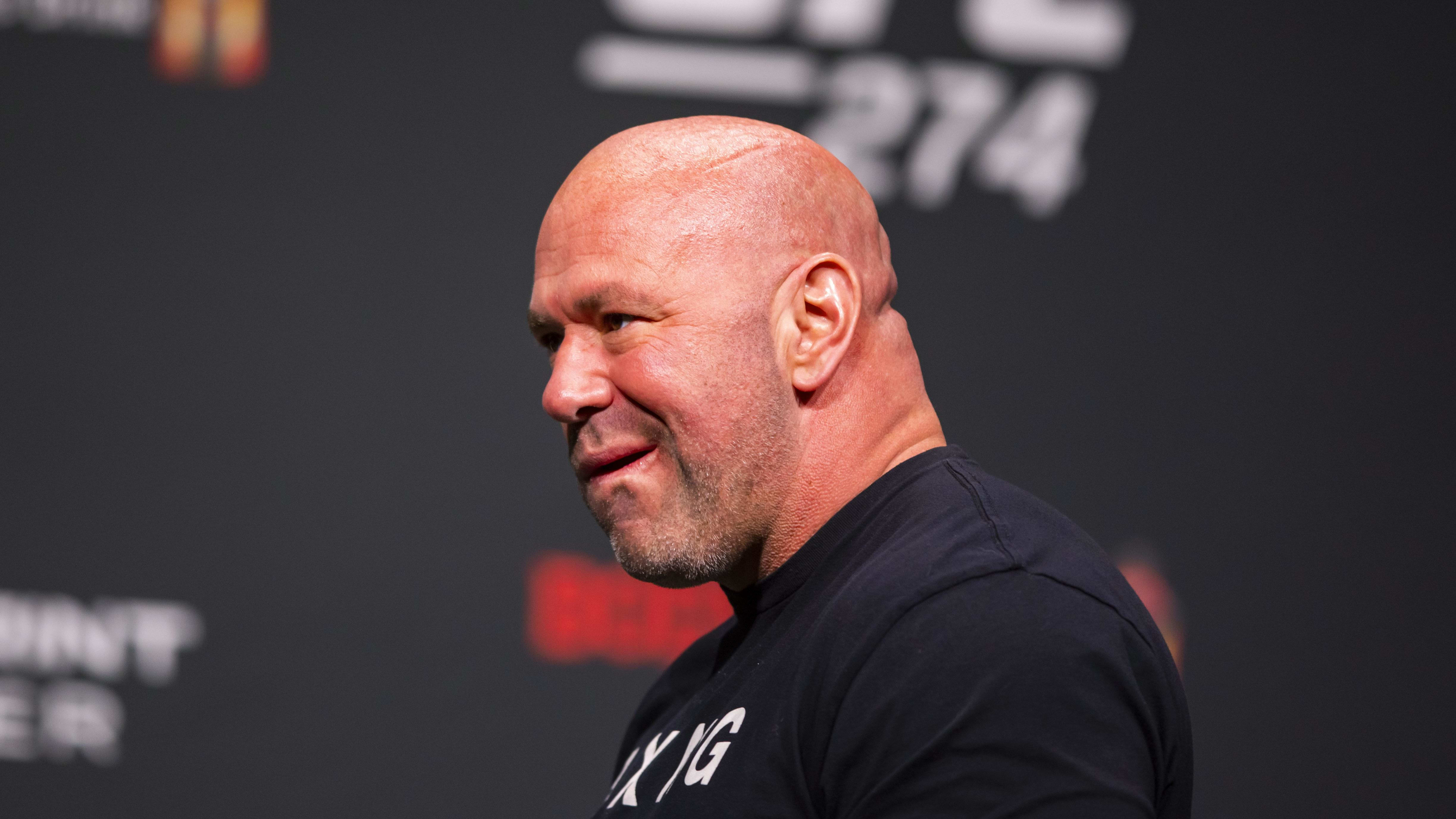 May 6, 2022; Phoenix, Arizona, USA; UFC president Dana White during weigh-ins.