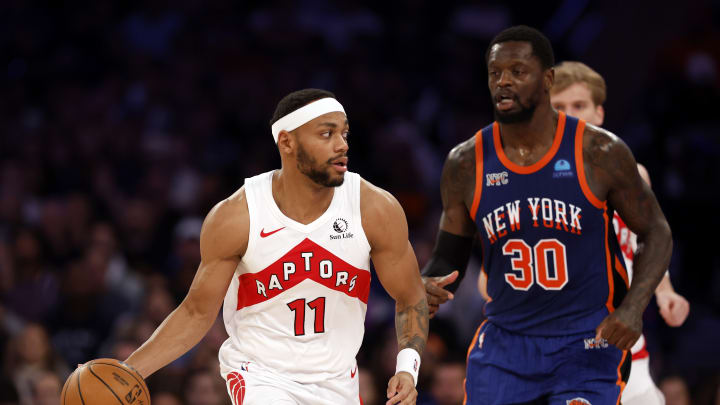 Bruce Brown, Toronto Raptors and Julius Randle, New York Knicks