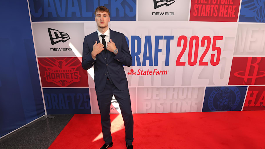 The Mavericks selected Cooper Flagg with the No. 1 pick in the 2025 NBA draft. | Brad Penner-Imagn Images
