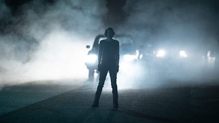 Lauren Cohan as Maggie Rhee - The Walking Dead: Dead City _ Season 1, Episode 5 - Photo Credit: Peter Kramer/AMC