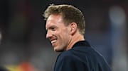 Nagelsmann on the touchline