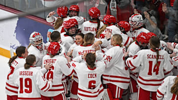 Wisconsin sits third in the Learfield Directors' Cup standings thanks to a national title from the women's hockey team.